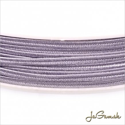 Sutaška 3 mm sivá - 1 m (S2329)